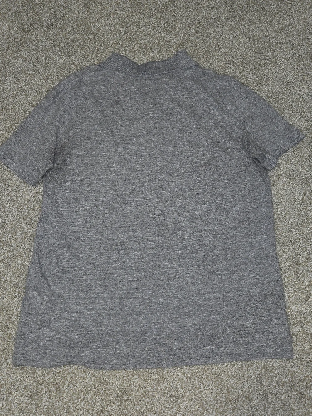 Polo by Ralph Lauren Men's Gray Short-Sleeve Polo Shirt
